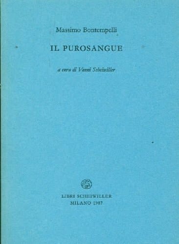 Il purosangue (Poesia) (Italian Edition)