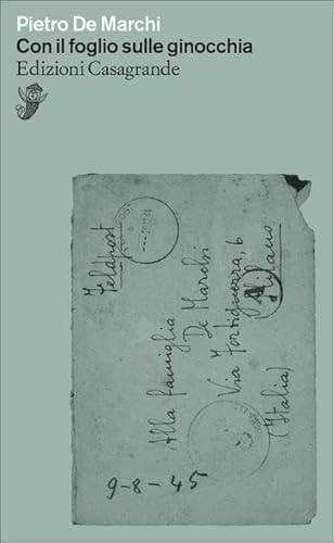 Con il foglio sulle ginocchia