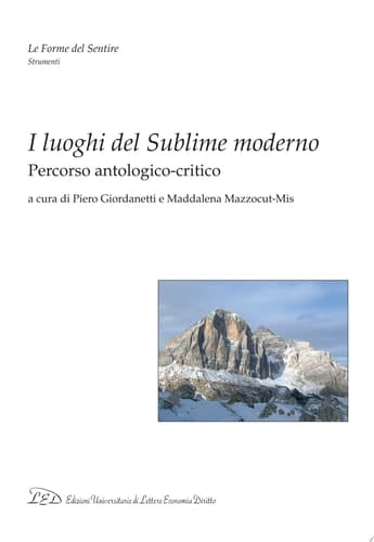 I luoghi del Sublime moderno Percorso antologico-critico