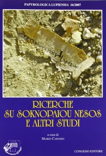 Ricerche su Soknopaiou Nesos e altri studi
