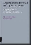 Le costituzioni imperiali nella giurisprudenza