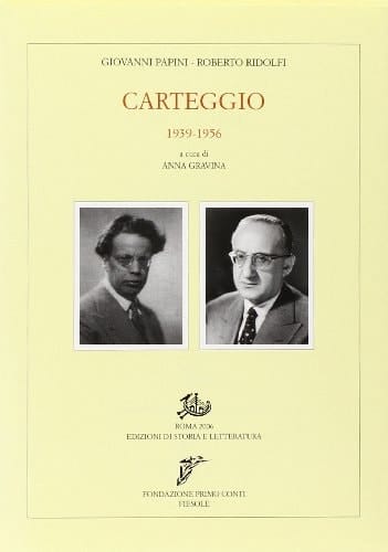 Carteggio 1939-1956