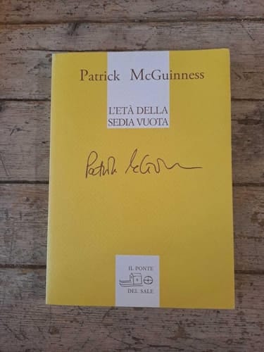 L'età della sedia vuota. Testo inglese a fronte