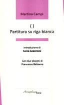 Partitura su riga bianca