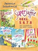 Superjuffie Superjuffie in de jungle, Superjuffie op kamp, Superjuffie op de Zuidpool en Superjuffie en het apencircus 4-in-1