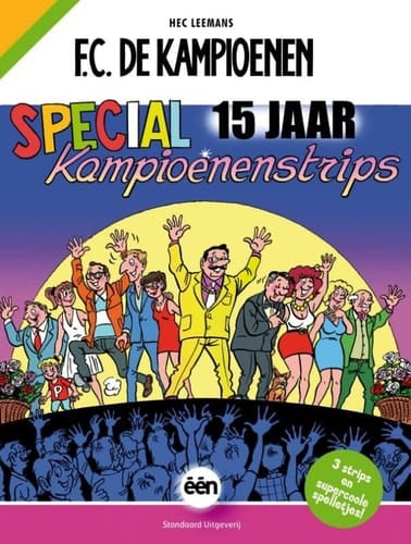 Special 15 jaar kampioenenstrips