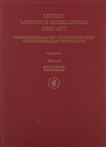 Lexicon Latinitatis Nederlandicae Medii Aevi