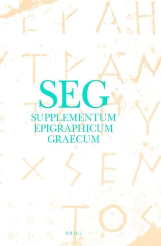 Supplementum Epigraphicum Graecum, Volume XXXV (1985)