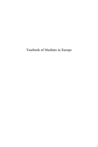 Yearbook of Muslims in Europe, Volume 2