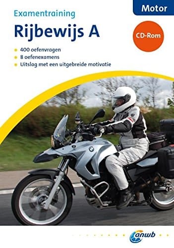 CD-rom Examentraining Rijbewijs A - motor (Dutch Edition)