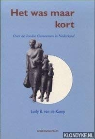 Het was maar kort over de joodse gemeenten in Nederland
