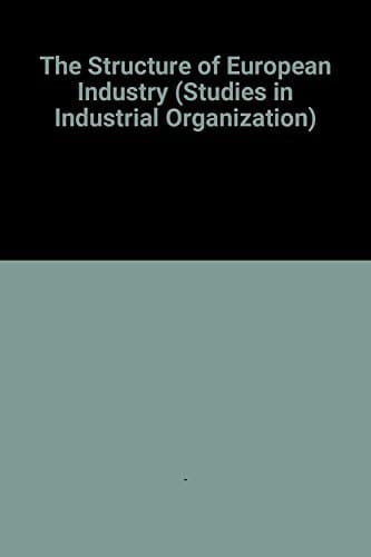 The Structure of European Industry