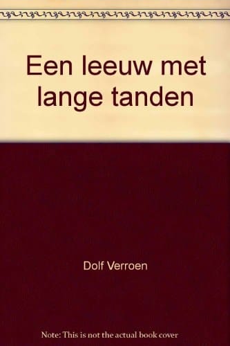 Een leeuw met lange tanden