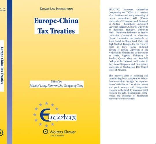 Europe-China Tax Treaties