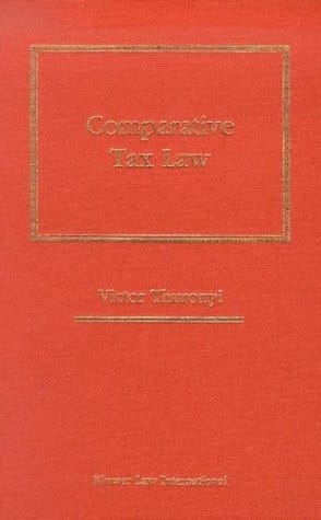 Comparative Tax Law