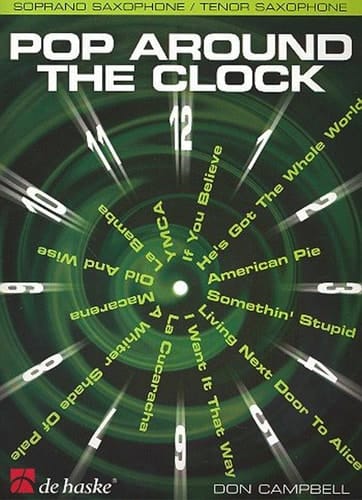 POP AROUND THE CLOCK SAXOPHONE +CD