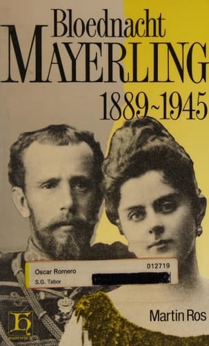 Bloednacht Mayerling, 1889-1945 (Hadewijch's historische reeks) (Dutch Edition)