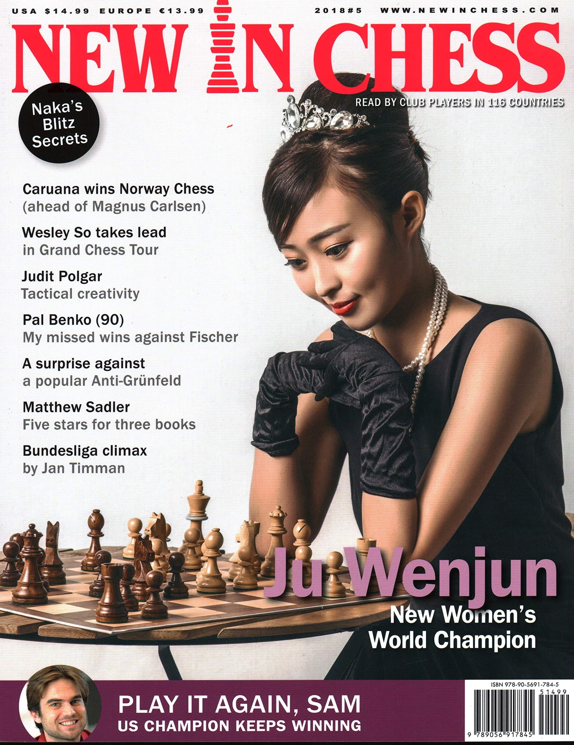 New in Chess Magazine 2018/5 Read by Club Players in 116 Countries