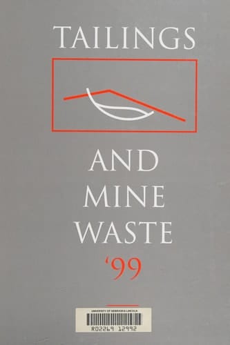 Tailings and Mine Waste 1999