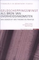 Geldscheppingswinst als bron van overheidsinkomsten een overzicht van theorie en praktijk
