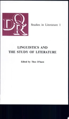 Linguistics and the Study of Literature