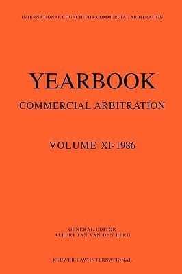 Yearbook Commercial Arbitration, 1986