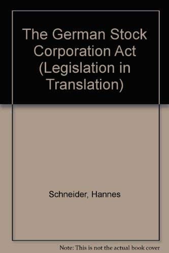German Stock Corporations