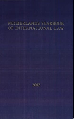 Netherlands Yearbook of International Law - 2002