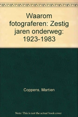 Waarom fotograferen zestig jaren onderweg: 1923-1983