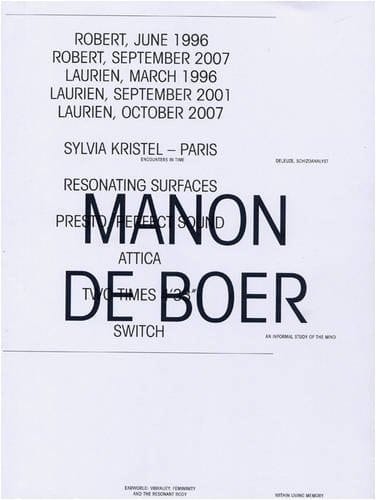 Manon de Boer
