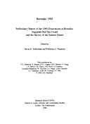 Berenike: 1998. Report of the 1998 excavations