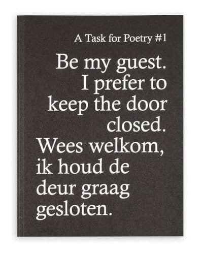 Be My Guest, I Prefer to Keep the Door Closed A Task for Poetry #3: Unveiling the Poetic Momentum in Arts