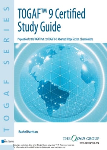 TOGAF® 9 Certified Study Guide