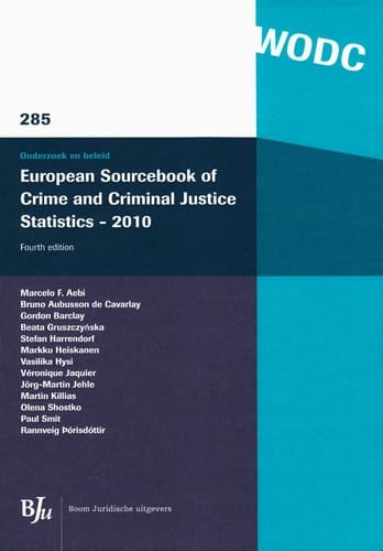 European Sourcebook of Crime and Criminal Justice Statistics, 2010