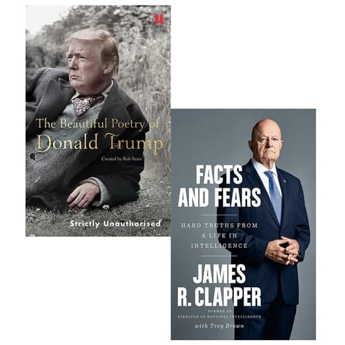 Beautiful poetry trump and facts and fears 2 books collection set