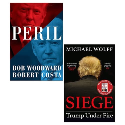 Peril [Hardcover], Siege: Trump Under Fire 2 Books Collection Set