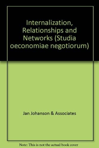 Internationalization, Relationships and Networks
