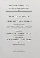 Samlade skrifter av Johan Ludvig Runeberg - Kommentar till Episka dikter. Kommentar till Kung Fjalar