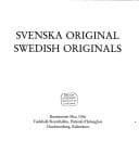 Svenska original (Swedish Edition)