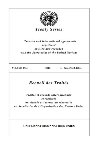 Treaty Series Volume 2834 / Recueil des Traités Volume 2834