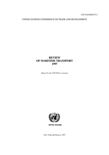 Review of Maritime Transport 1997