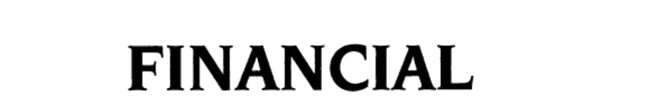 Financial Market Trends November, 1995