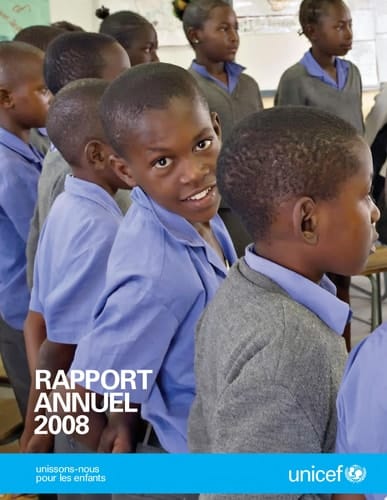 UNICEF Rapport Annuel 2008
