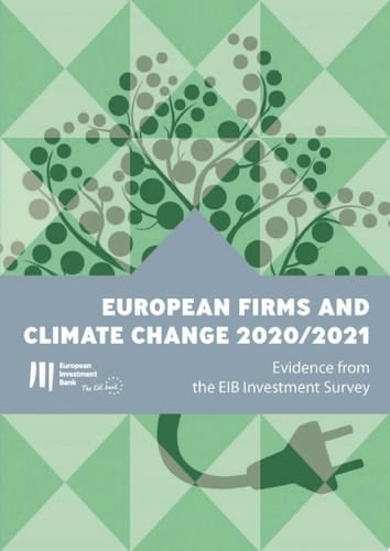European firms and climate change 2020/2021 Evidence from the EIB Investment Survey