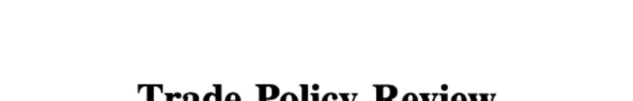 Trade Policy Review Australia 1994