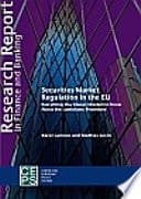 Securities market regulation in the EU everything you always wanted to know about the Lamfalussy procedure