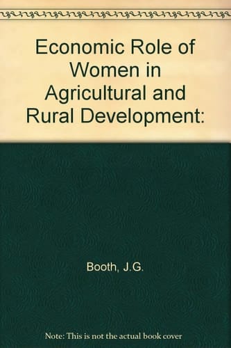 The Economic Role of Women in Agricultural and Rural Development Promoting Income-generating Activities : Summary Report of a Seminar