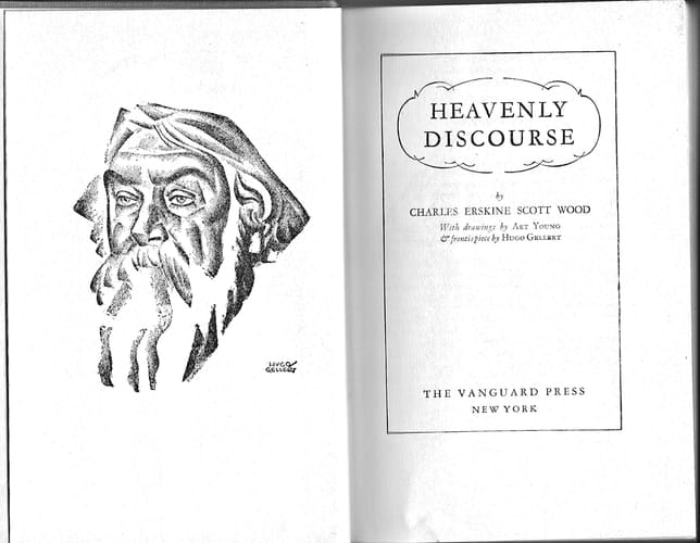 Heavenly discourse 1927 [Hardcover]