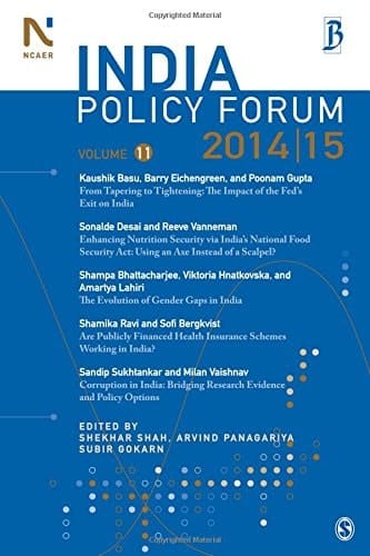 India Policy Forum 2014-15 Volume 11