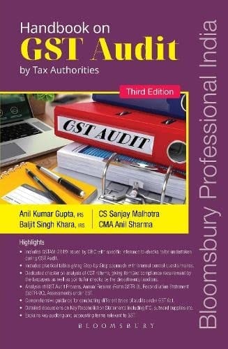 Handbook On Gst Audit By Tax Authorities, 3e